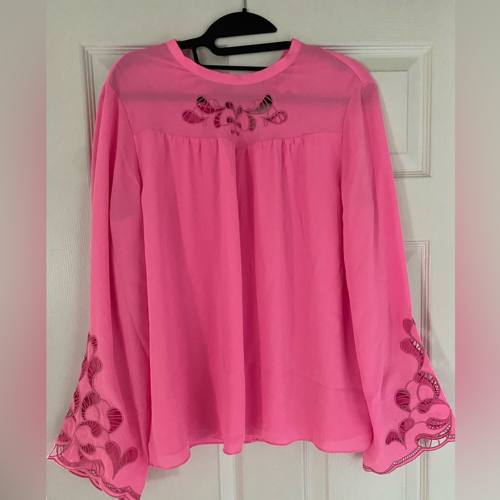 Lilly Pulitzer Phoebe blouse, size small, EUC